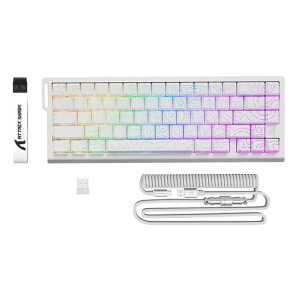 ATTACKSHARKX68PROHE���s�b�h�g���K�[�L�[�{�[�h�Q�[�~���O�L�[�{�[�h8000hz�g���C�[���[�h���C�����X/Bluetooth/�L�����C���A�i���O�X�C�b�`RT0.01mm8000hz�|�[�����O���[�g