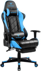 GXTRACE�Q�[�~���O�`�F�A�I�t�B�X�`�F�A�Q�[���p�`�F�A�f�X�N�`�F�A�p�\�R���`�F�A�I�b�g�}���t���l�ԍH�w165�x���N���C�j���O�@�\�n�C�o�b�N�e�����[�N�֎qPC�`�F�A(Blue)