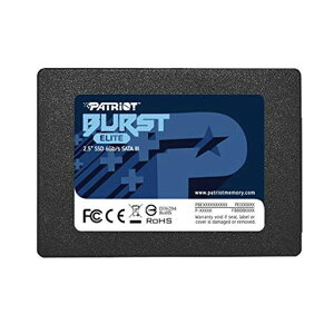PatriotMemorySSD120GBBurstEliteSATA3内蔵2.5インチPBE120GS25SSDR