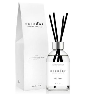 COCODOR �R�R�h�[�� �z���C�g���x�� �f�B�t���[�U�[ 200ml �u���b�N�`�F���[(Black Cherry) ���[���t���O�����X - �v���[���g ���� �a���� �L�O�� ���� ���蕨 �M�t�g �l�C