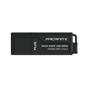 ARCANITEPLUS500GBOtSSD(USB)USB3.2Gen2UASPSuperSpeed+őǏox600MB/sAő发x500MB/s