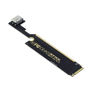 NFHK PCI-E 3.0 M.2 M-Key to Oculink SFF-8612 SFF-8611 �z�X�g�A�_�v�^�[ ThinkBook 16+ �O���O���t�B�b�N�X�J�[�h&SSD�p