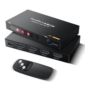 avediolinksHDMIؑ֊4K60HzZN^[31o̓XCb`[HDMI2.0bΉ؂ւHDCP2.2HDR103D18GbpsE蓮ؑ։\Rt