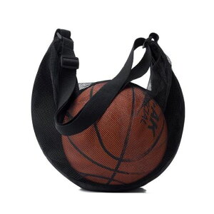 メッシュボールバッグボールネット2点セット肩掛け斜め掛け耐摩耗軽量持ち運び便利バスケットボール/サッカー/バレーボール対応収納用スポーツアウトドア学校学生部活試合練習2色