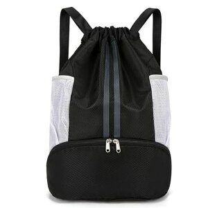 MGizoDtiSpectrumスポーツリュックナップサックジムサックボールバッグボール入れる袋巾着撥水軽量靴袋乾湿分離大容量学生大容量学生運動男女兼用