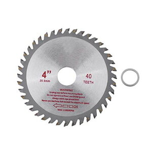 4inches40T超硬合金製丸鋸刃木工用切削工具ボア径20mm電気こぎりマシン用大理石切断機電動ハンドソースライドテーブルソー11000rpm木材切断ディスクチップソー