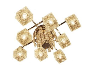 Ampouleシーリングライトシャンデリア照明おしゃれ照明器具E17リビングダイニング寝室12畳レトロアンティークラグジュアリーエレガント高級8灯LED10畳アスフォー社Laciレイシー8灯シーリング