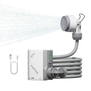 FLEXTAILGEAR TINY SHOWER �|�[�^�u���V�����[ �V���v���V�����[ �d���V�����[ �|�[�^�u���V�����[ �L�����v�p�V�����[ �V�����[�|���v 2500mAh�[�d���o�b�e���[ TYPE-C�}���[�d 2�i�K�������[�h �y�c
