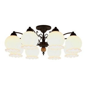 洋風シャンデリア~12畳【LED電球】CD-4291-L