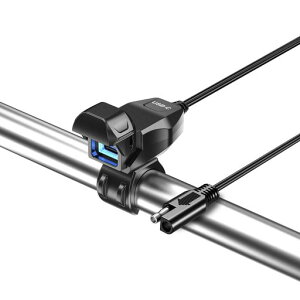 Kaedear(�J�G�f�B�A)�o�C�NUSB�d���h���o�C�N��p�[�dUSB�|�[�gSAEDC12V�q���[�Y�d���X�C�b�`.�C���~�l�[�V�����W�A���X�C�b�`�A�_�v�^�[��̍\��SAE�R�l�N�^�[��Ԏ��F���������ǂ�