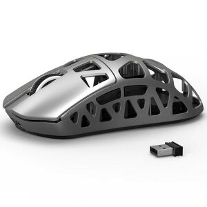 ATTACK SHARK R3 �Q�[�~���O�}�E�X ���ϋv�}�O�l�V�E�������V�F�� ���C�����X 46g���y�� 8K�|�[�����O���[�g 26000DPI ��x�� 2.4G/Bluetooth/USB�L�� �R�C���P�[�u���t�� �}���[�d PC PS5 Xbox