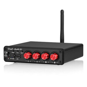 Nobsound HiFi Bluetooth 5.0 �f�W�^�� �p���[�A���v �X�e���I 2/4�`���l�� �I�[�f�B�I�A���v 50Wx4 (M4)