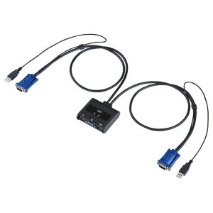 TTvC(SanwaSupply)p\Rؑ֊(2:1)SW-KVM2UUN