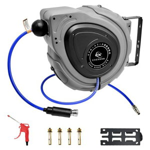 CXCESNS�G�A�z�[�X���[��20m�Ǌ|���V�݂莮�������掮���������グ�G�A�[���[���I�[�g180°��]�\�z�[�X�u���P�b�g�t�������ݎ���C���H��(�O�a12mmx���a8mm)