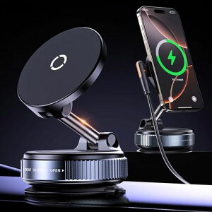 C520X68WVacuumSuctionMagSafe[dΉ蓮zՐ^zԍڃz_[X}zX^h360°]܂肽ݎ}Olbgz_[px\iPhoneX}zz_[EH[X^hLb`