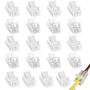 NAq(Clearhill)2sn_svLEDCgXgbvRlN^A8mmԂȂNCbNA_v^[(PF5V/12V/24VLEDXgbvp)-ϋv̂PVC&A肵ڑ̂߂̓Ȓ[q