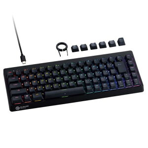 �G���R�����s�b�h�g���K�[�Q�[�~���O�L�[�{�[�hVcustomVK600A�L�����E�����C���A�i���O���m�X�C�b�`���ڃe���L�[���X65%�T�C�Y�u���b�NTK-VK600ABK