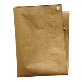 ナチュラルカラーなレジャーシートウルフブラウンアウトドアシートテントシートハトメ防水性おしゃれ日本製(172x172cm(M))