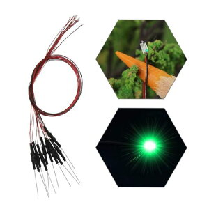 Evemodel20本入配線付きSMD0603チップLEDグリーン抵抗付属電車模型鉄道模型建物模型模型電飾ジオラマL0603G-20-NJP