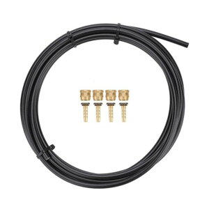EZBUYGO3m�u���b�N�����f�B�X�N�u���[�L�z�[�X�`���[�u�L�b�g���a5.4mm�I���[�u�R�l�N�^�C���T�[�g4�t��DIY���]�Ԍ����E�C���p(3Meters5.4mmDiameter)