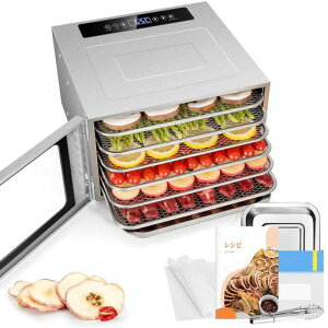 Kwasyo6�w�t�[�h�h���C���[�X�e�����X�|���H�i�����@�h���C�t���[�c���[�J�[�ƒ�p30~90°C���L�����x����^�C�}�[�t��24���Ԓቷ35°C�ۉ��\400W���Y����؉ʕ��������@�ቷ���y�\�W���c