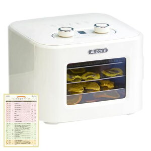 ALCOLLE(�A���R��)�t�[�h�h���C���[�h���C�t�[�h���[�J�[ADMT400W�y���{���[�J�[�z�h�A��4�i�ቷ35°C����80°C���y���[�h�h���C�t���[�c���[�J�[��؊����H�i�����@�W���[�L�[�y�b�g�t�[�h�c