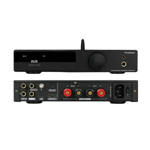 SMSLAO300�I�[���C������DAC�A���vMA5332MS165Wx165W�p���[Amp�AXMOSXU316USB/COAX/OPT/Bluetooth/HDMIeARC/RCA�Ή�