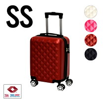 楽天市場】キャリーバッグ ssサイズ（カラーワインレッド）（スーツ 