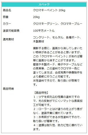 楽天市場 クロマキーペイント kg 選べる2色 送料無料 撮影 商品撮影 スタジオ クロマキー グリーン ブルー 東京ハンガー Travel Life
