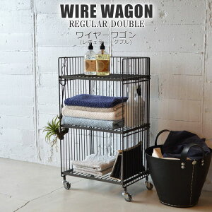 C[S M[E_u iC_XgAȕ͋C͂̃C[Sj 462×s304×769mm WIRE WAGON [S 3i LX^[t COLLEND Rh m  G [