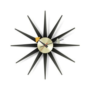 Vitra Bg Sunburst Clock To[XgNbN | Wall Clock EH[NbN |v George Nelson W[WEl\fUC Ǌ| v Mtg