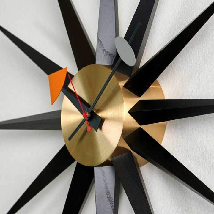 楽天市場】Vitra ヴィトラ Sunburst Clock サンバーストクロック 