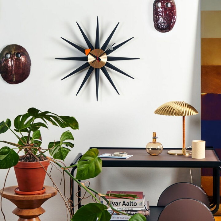 楽天市場】Vitra ヴィトラ Sunburst Clock サンバーストクロック 