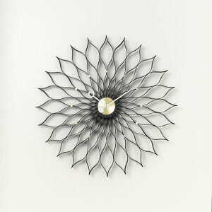 Vitra Bg Sunflower Clock Tt[NbN | Wall Clock EH[NbN |v George Nelson W[WEl\ fUC Ǌ| v Mtg