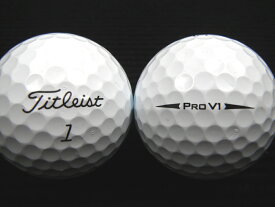 ランク2 高品質ロスト タイトリスト Pro V1 17年モデル ホワイト 【あす楽対応_近畿】【中古】