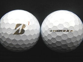 ランク2 BRIDGESTON GOLF ブリヂストンゴルフ TOUR B X 17年モデル Bマーク　パールホワイト ゴルフボール　ロストボール【あす楽対応_近畿】【中古】