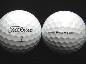 ランク2 高品質ロスト タイトリスト Pro V1 19年モデル ホワイト 【あす楽対応_近畿】【中古】