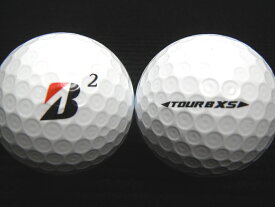 ランク2 BRIDGESTON GOLF ブリヂストンゴルフ TOUR B XS 19年モデル コーポレートカラー　ホワイト ゴルフボール　ロストボール【あす楽対応_近畿】【中古】