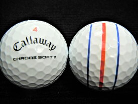 ランク1 Callaway キャロウェイ CHROME SOFT X　トリプルトラック 20年モデル ホワイト 【あす楽対応_近畿】【中古】