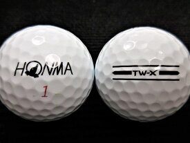 ランク1 特選ロスト HONMA ホンマ TW−X 21年モデル ホワイト 中古　ゴルフボール ロストボール　カラーボールあす楽対応