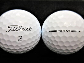 ランク2 高品質ロスト タイトリスト Pro V1 23年モデル ホワイト 【あす楽対応_近畿】【中古】