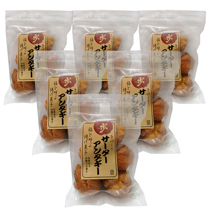 サーターアンダギーは昔から沖縄でお菓子として親しまれています 新入荷 歩のサーターアンダギー 全国送料無料 即発送可能 5個入り×６袋 若者の大愛商品