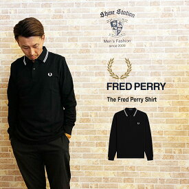 フレッドペリー《ポロシャツ》The Long Sleeve Twin Tipped Fred Perry Shirt UKスタイル M3636 FREDPERRY fredperry メンズファッション 長袖ポロシャツ 音楽 SKA M12 モッズ スキンズ 楽天シャインステーションNO2