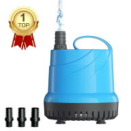 【楽天1位】水中ポンプ 100v 底部入水式 循環ポンプ 50・60HZ通用 最大吐出量1500L/h 揚程1m 40W 省エネ …