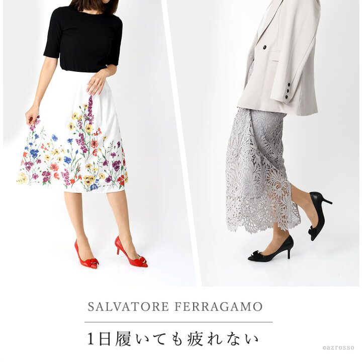 楽天市場】フェラガモ パンプス ポインテッド Salvatore Ferragamo 靴  
