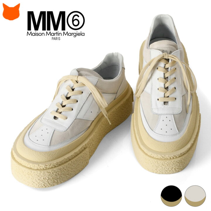 楽天市場】【日本未発売】 マルジェラ 靴 mm6 メンズ スニーカー 白 