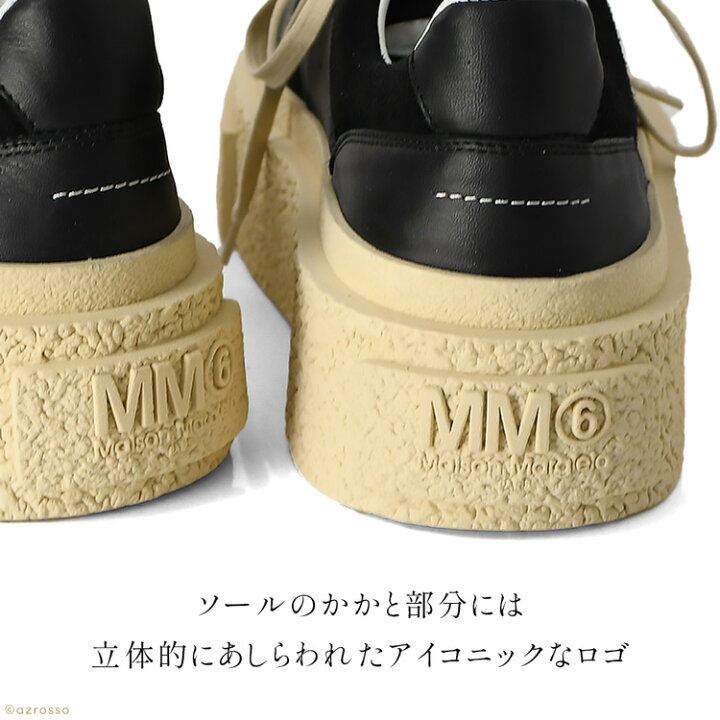 楽天市場】【日本未発売】 マルジェラ 靴 mm6 メンズ スニーカー 白  