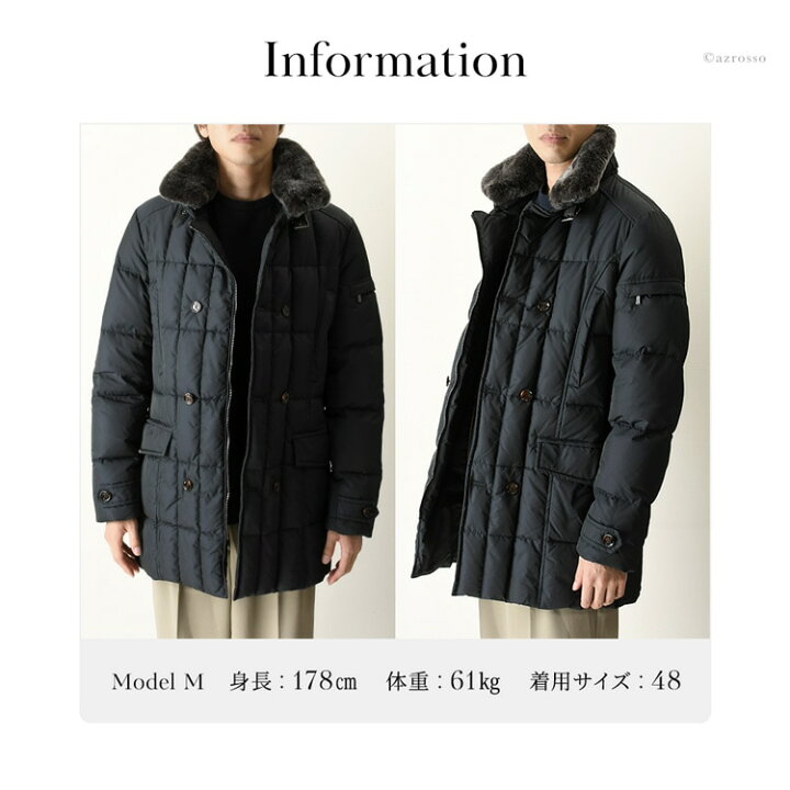 楽天市場】MOORER ダウンコート ムーレー ダウン ジャケット メンズ 
