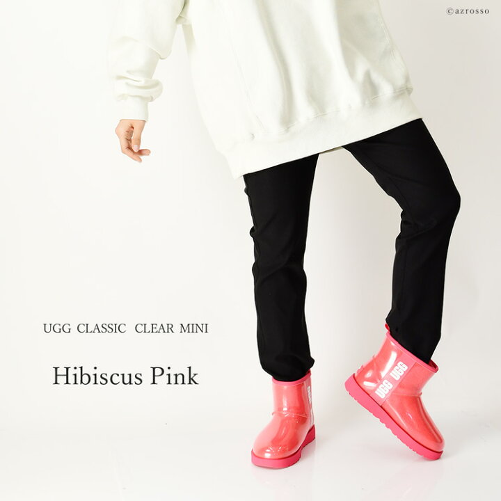 楽天市場】UGG アグ クラシック クリア ミニ 完全防水 レインブーツ  