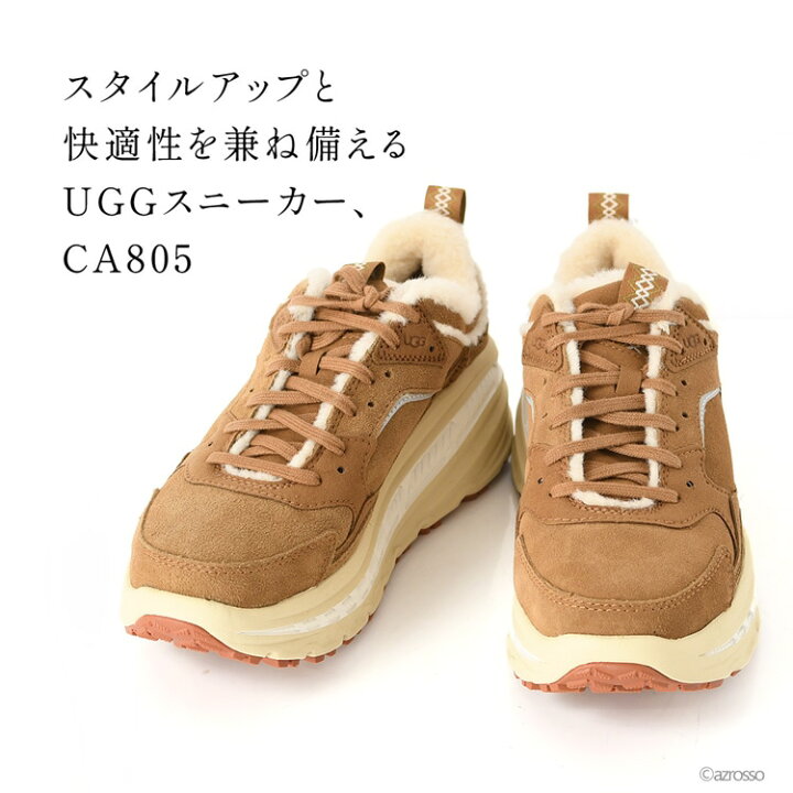 楽天市場】UGG スニーカー CA805 メンズ アグ 靴 ブランド 革 スエード 